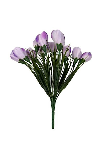 Bukiet krokus 26 cm jasny fiolet