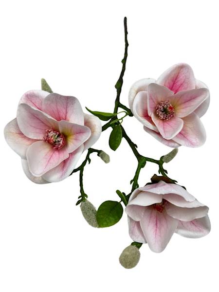 MAGNOLIA GAŁĄZKA 55 CM JASNY RÓŻ