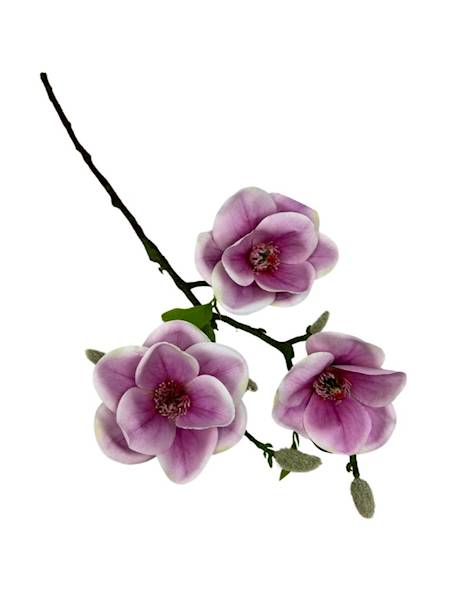 MAGNOLIA GAŁĄZKA 55 CM JASNY FIOLET