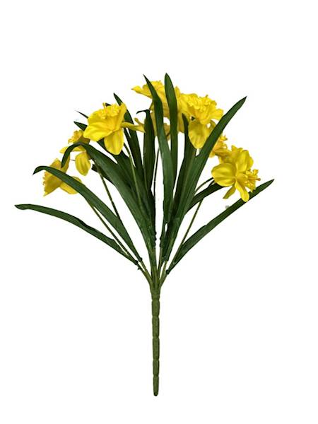 Bukiet żonkil 45 cm żółty