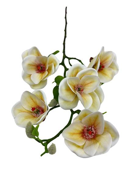 MAGNOLIA GAŁĄZKA 70 CM JASNY ŻÓŁTY