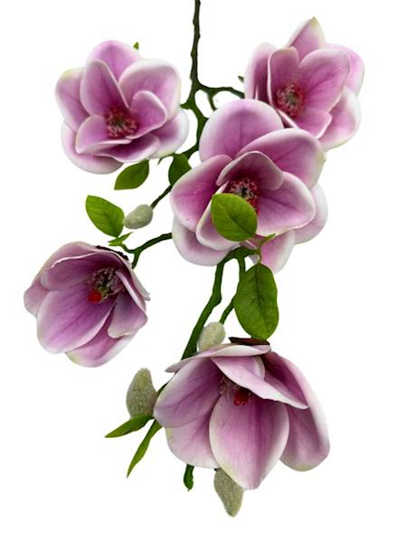 MAGNOLIA GAŁĄZKA 70 CM JASNY FIOLET