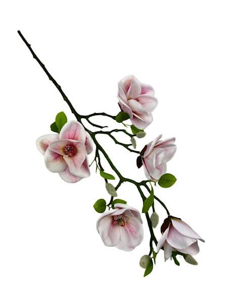 MAGNOLIA GAŁĄZKA 70 CM JASNY RÓŻ
