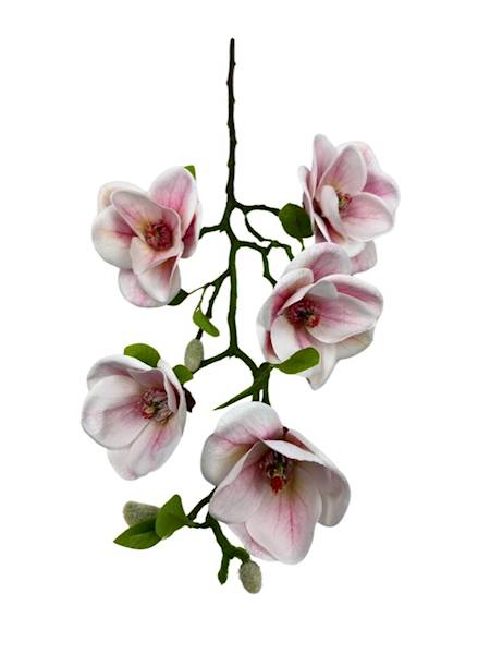 MAGNOLIA GAŁĄZKA 70 CM JASNY RÓŻ