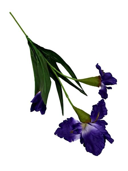 IRYSY GAŁĄZKA59 CM CIEMNY FIOLET