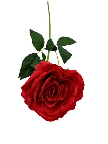 Róża gałązka 66 cm czerwona