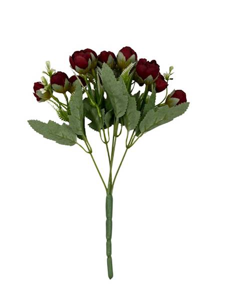 BUKIET KAMELKA 30 CM CIEMNY CZERWONY