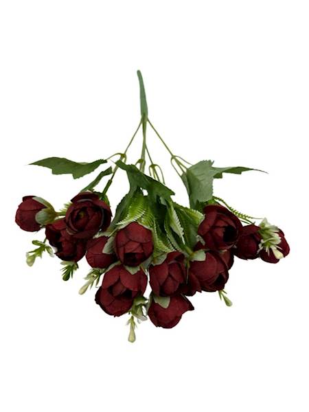 BUKIET KAMELKA 30 CM CIEMNY CZERWONY