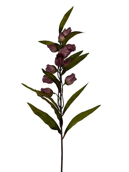 Dzwonki jesienne gałązka 105 cm brudny fiolet