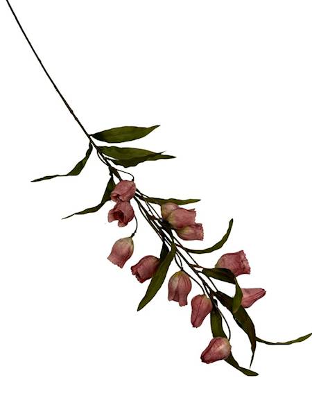 Dzwonki jesienne gałązka 105 cm brudny róż