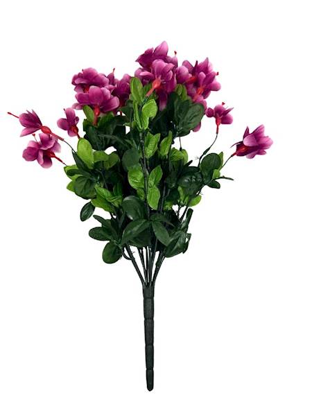 Bukiet fuksji 46 cm ciemny róż