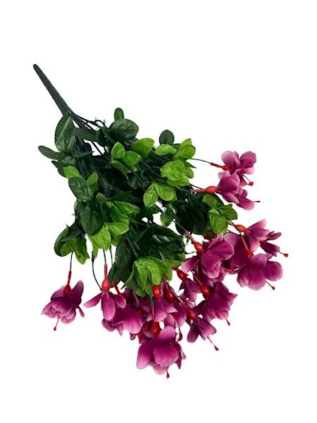 Bukiet fuksji 46 cm ciemny róż