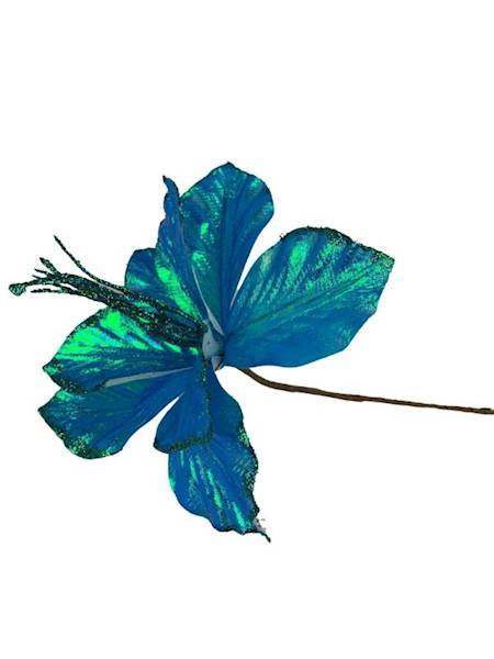 Pik amarylis świąteczny 24 cm turkusowy