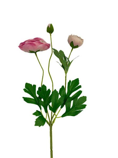 Pełnik gałązka 53 cm różowo beżowy