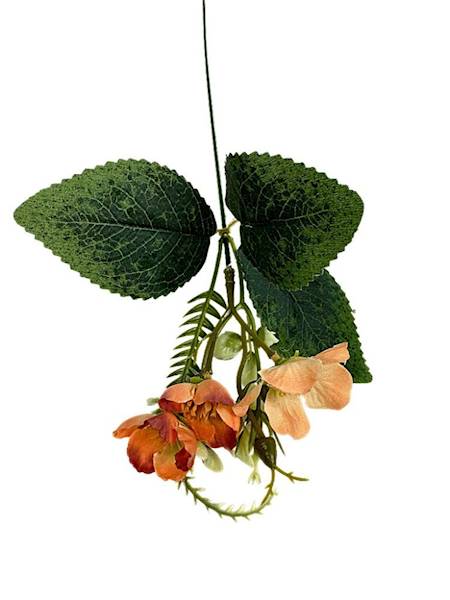 Dodatek kwiatuszki 40 cm pomarańcz