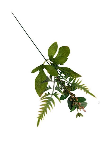 Dodatek na piku 40 cm różowo zielony