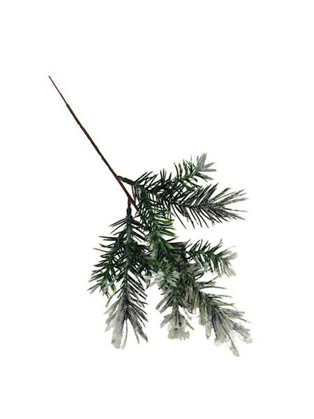 Jodła gałązka ośnieżona 34 cm