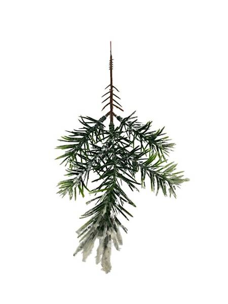 Jodła gałązka ośnieżona 26 cm