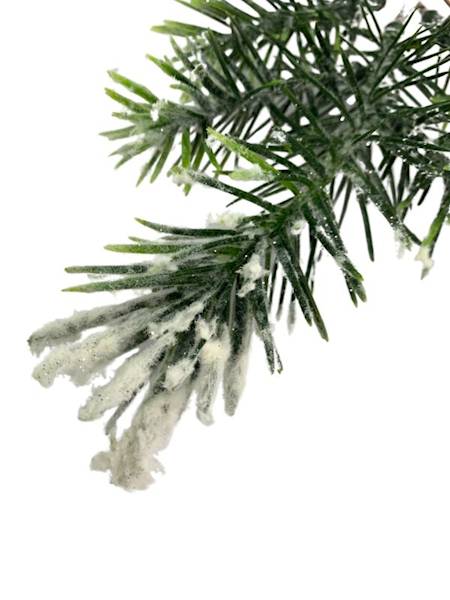 Jodła gałązka ośnieżona 26 cm