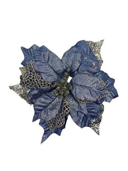 Gwiazda betlejemska 20 cm niebieska