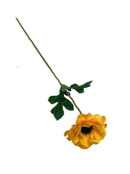 Anemon gałązka 50 cm żółty