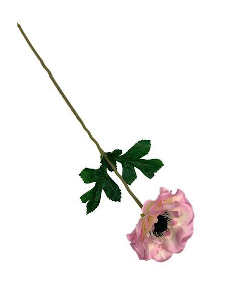 Anemon gałązka 50 cm jasny róż