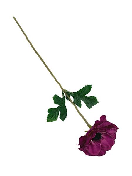 Anemon gałązka 50 cm ciemny róż