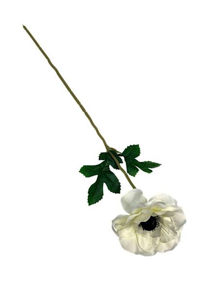 Anemon gałązka 50 cm biały