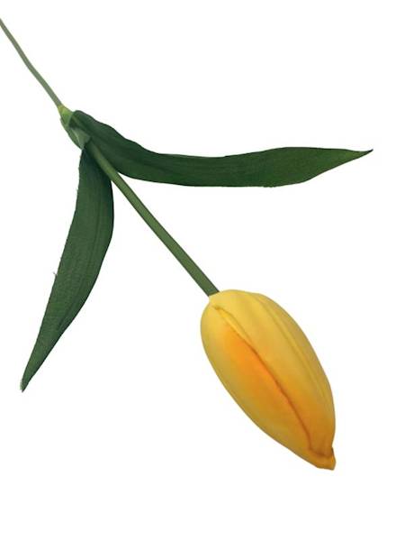 Tulipan gałązka 55 cm żółty