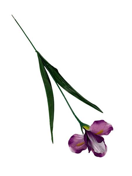 Irys gałązka 65 cm fiołkowy