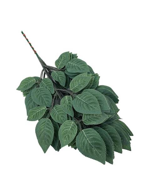 Liść róży omszony zielony 50 cm