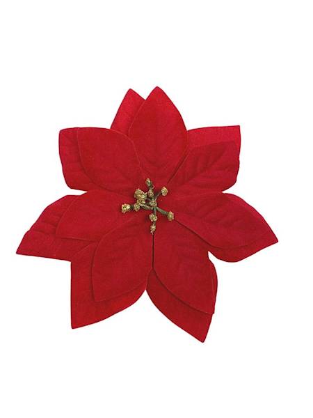 Gwiazda betlejemska główka 16 cm czerwona