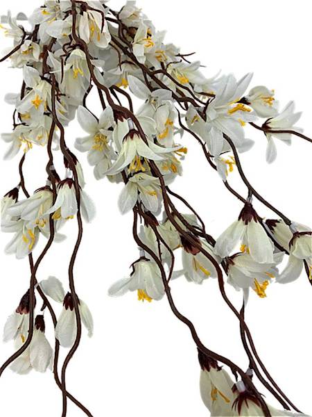 Bukiet forsycja 85 cm kremowa