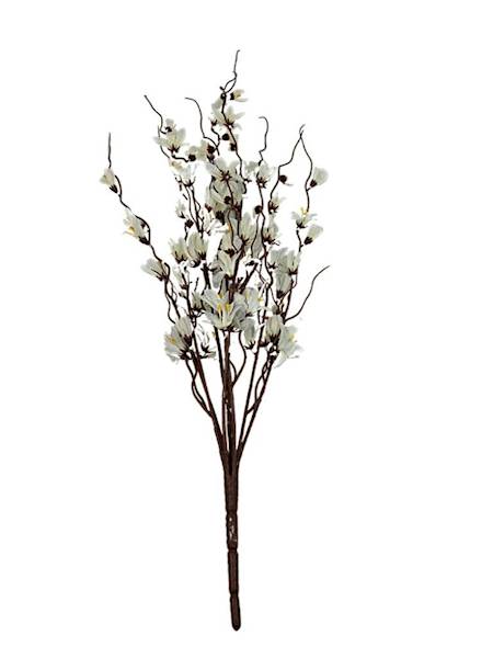 Bukiet forsycja 85 cm kremowa