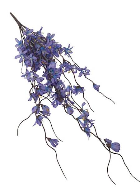 Bukiet forsycja 85 cm niebieska