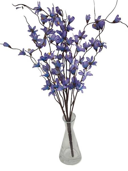 Bukiet forsycja 85 cm niebieska