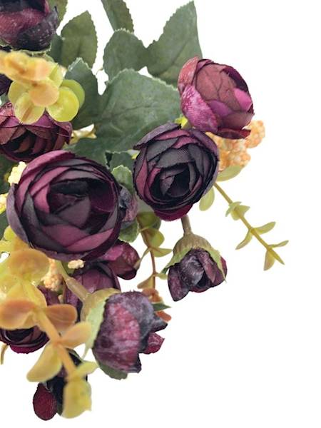 Pełnik bukiet 35 cm bordowy