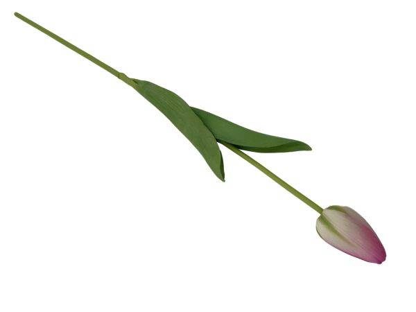Tulipan gałązka 67 cm różowy