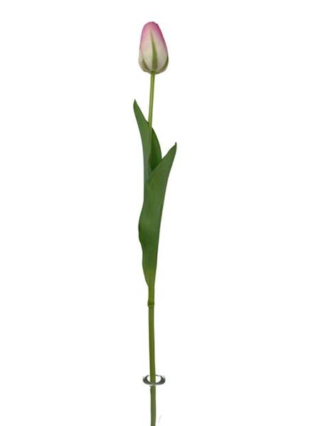 Tulipan gałązka 67 cm różowy