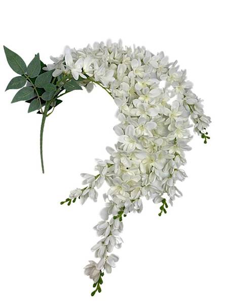 Wisteria 85 cm kremowa
