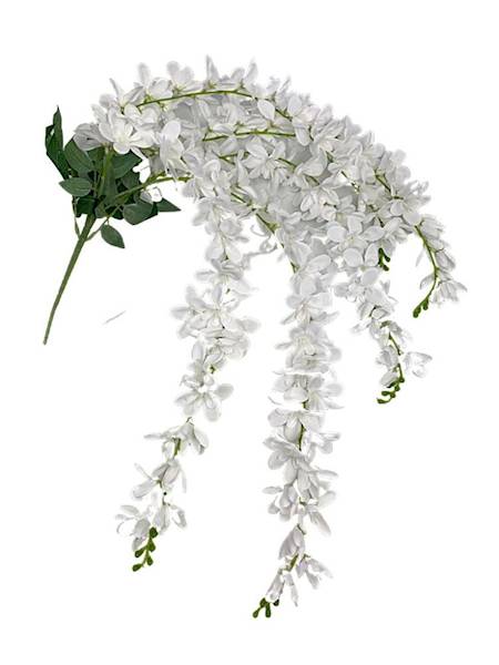 Wisteria 85 cm biała