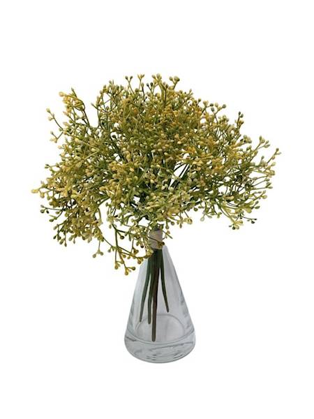 Gipsówka bukiet 30 cm żołta