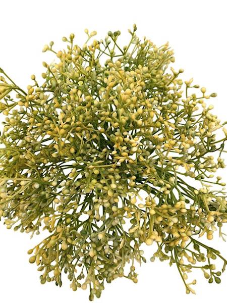 Gipsówka bukiet 30 cm żołta