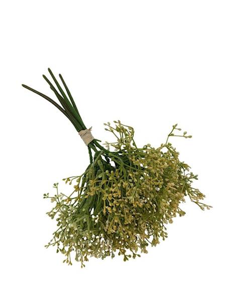 Gipsówka bukiet 30 cm żołta