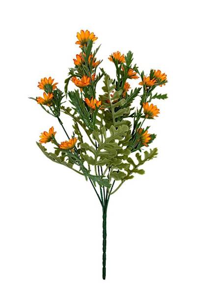 Bukiet rumianki 37 cm pomarańczowy