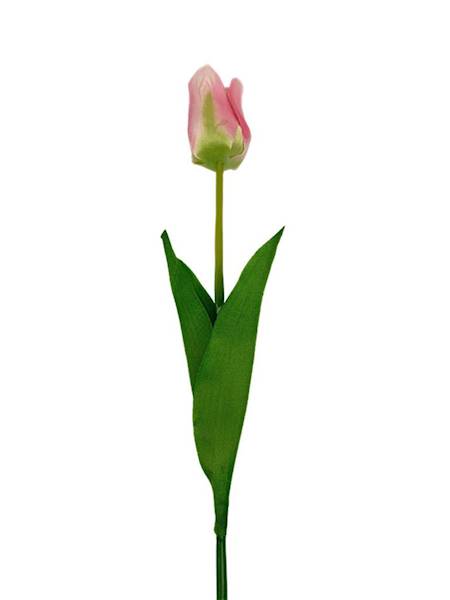 Tulipan gałązka 61 cm różowy