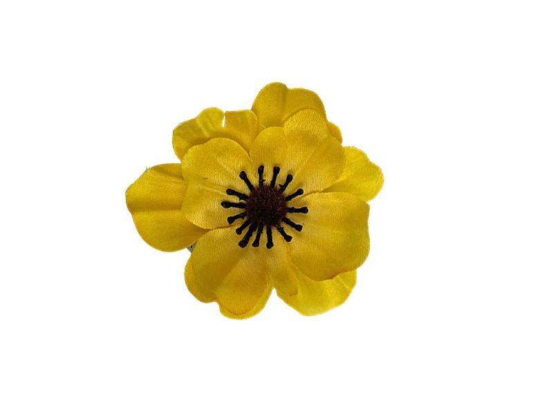 Anemon główka 7 cm żółty