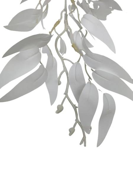 Ruskus gałązka 61 cm biały