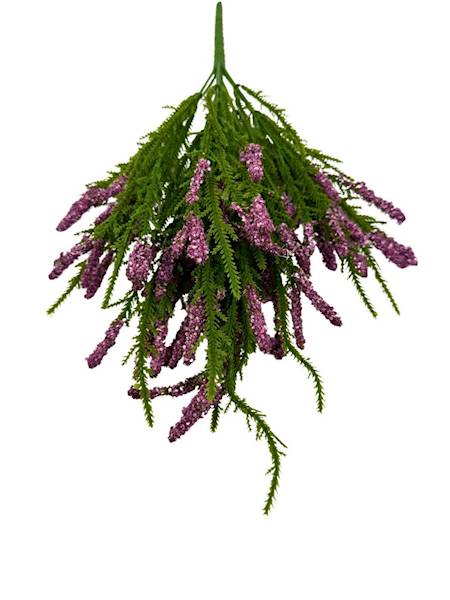 Bukiet wrzos 41 cm fioletowy