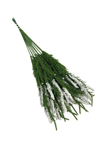 Wrzos gałązka 40 cm biały